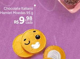 Verdemar Supermercado Chocolate italiano hamlet moedas oferta