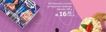 Verdemar Supermercado Kit presente c- 6 de macarons verdemar sabores oferta