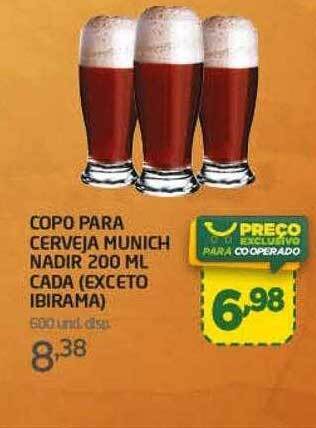 Cooper Copo para cerveja munich nadir oferta