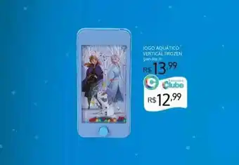 Jogo aquatico vertical frozen