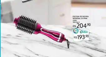 Escova secadora monidial ch pink 220v
