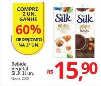 Bebida vegetal silk