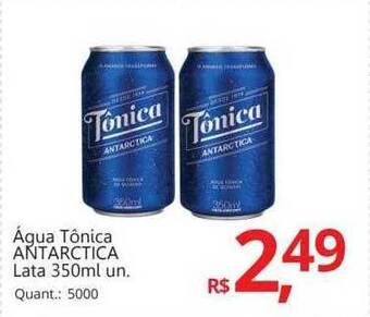 Supermercados Koch Água tônica antarctica oferta
