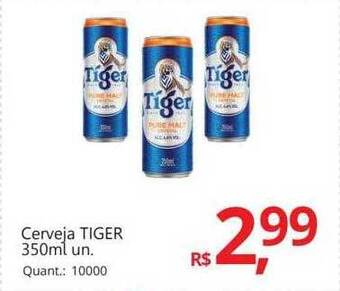 Supermercados Koch Cerveja tiger oferta