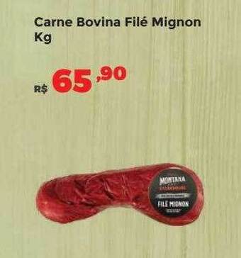 Villarreal Supermercados Carne bovina filé mignon kg oferta