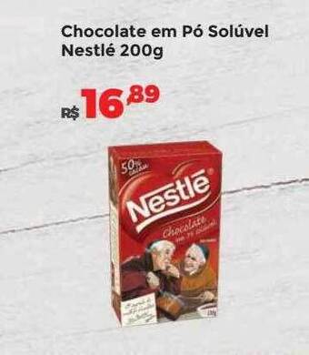 Villarreal Supermercados Chocolate em pó solúvel nestlé oferta