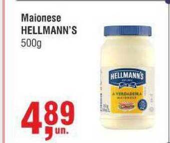 Higa Atacado Maionese Hellmann's 500g oferta