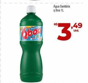 Brasão Supermercados Água sanitária q boa oferta