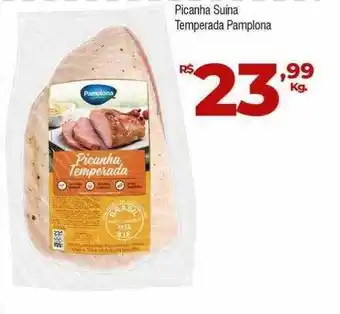 Brasão Supermercados Picanha suína temperada pamplona oferta