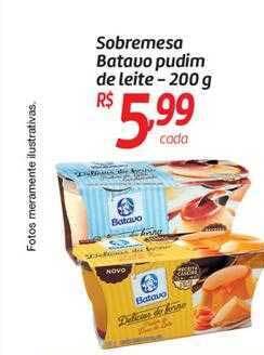 Comper Sobremesa batavo pudim de leite oferta