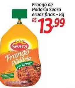 Comper Frango de padaria seara ervas finas oferta