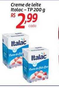 Comper Creme de leite italac oferta