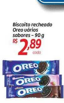 Comper Biscoito recheado oreo varios sabores oferta