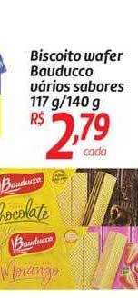 Comper Biscoito wafer bauducco varios sabores oferta