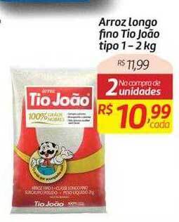 Comper Arroz longo fino tio joão tipo 1 oferta