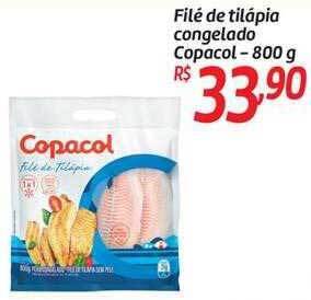 Comper Filé de tilápia congelado copacol oferta