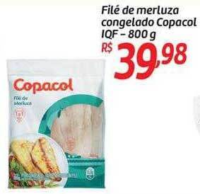 Comper Filé de merluza congelado copacol iqf oferta