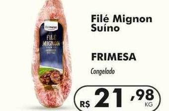 Irani Supermercados Filé mignon suino frimesa oferta