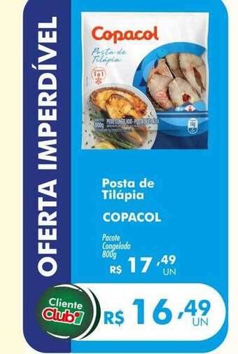Irani Supermercados Posta de tilápia copacol oferta