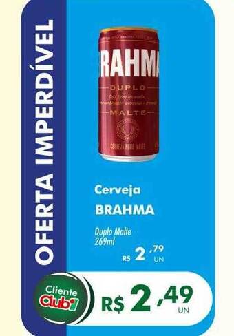 Irani Supermercados Cerveja brahma duplo malte oferta