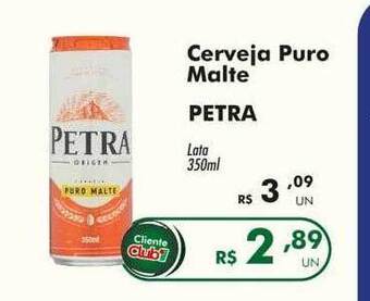 Irani Supermercados Cerveja puro malte petra oferta