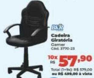 Lojas Becker Bkr cadeira giratória oferta