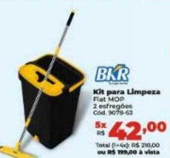Lojas Becker Kit para limpeza bkr oferta