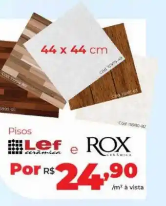 Pisos 44x44 cm