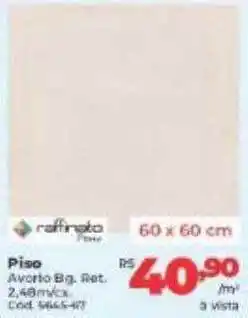 Lojas Becker Piso oferta
