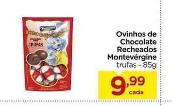 Carrefour Bairro Ovinhos De Chocolate Recheados Montevérgine 85g oferta