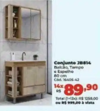 Lojas Becker Conjunto jb814 oferta