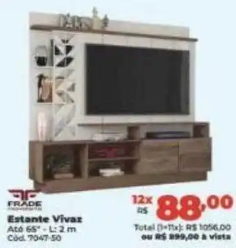 Lojas Becker Estante vivaz frade oferta