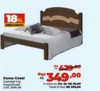 Lojas Becker Cama casal oferta