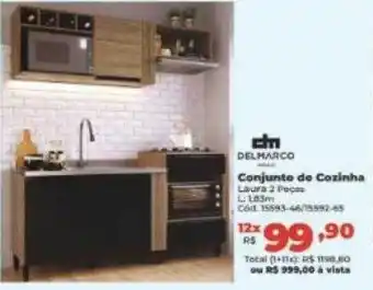 Lojas Becker Conjunto de cozinha oferta