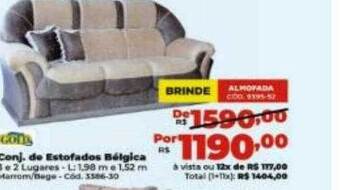 Conj. de estofados bélgica