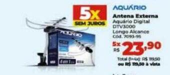 Aquário antena externa
