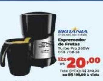 Britânia espremedor de frutas