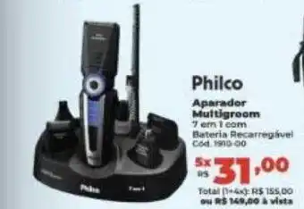 Lojas Becker Philco aparador multigroom oferta