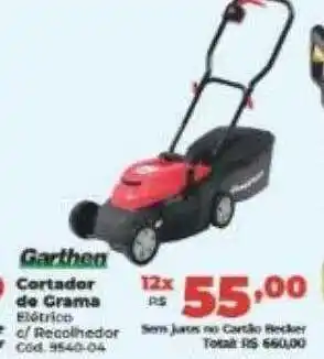 Lojas Becker Garthen cortador de grama oferta