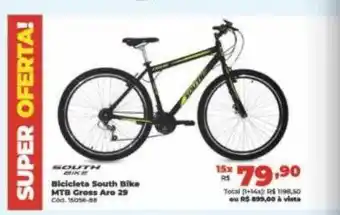 South bike bicicleta south bike mtb gross aro 29