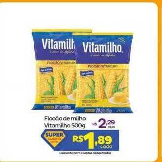 Flocão de milho vitamilho