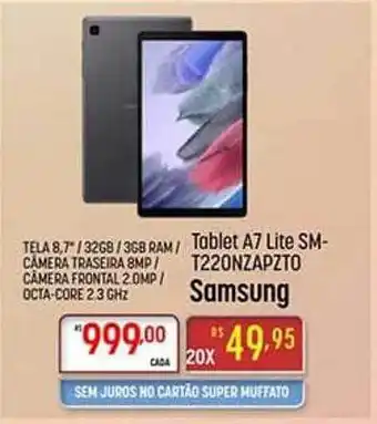 Tablet a7 lite sm-t220nzapzto samsung