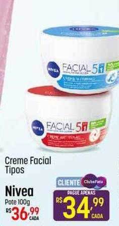 Muffato Creme facial tipos nivea oferta