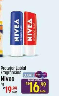 Muffato Protetor labial fragrâncias nivea oferta