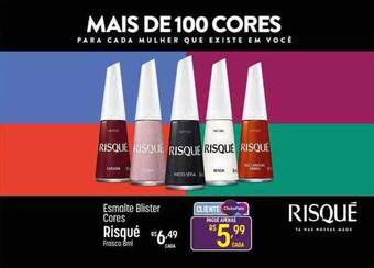 Muffato Esmalte blister cores risqué oferta