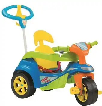 Triciclo biemme baby trike evolution azul
