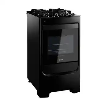 Zema Fogão consul 4 bocas mesa de vidro temperado bivolt cfo4vaeuna oferta