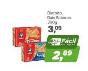 Arena Atacado Biscoito Galo Sabores 360g oferta