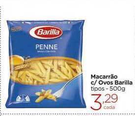 Macarrão C Ovos Barilla 500g