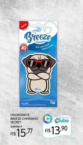 Odorizante breeze cheirinho secret